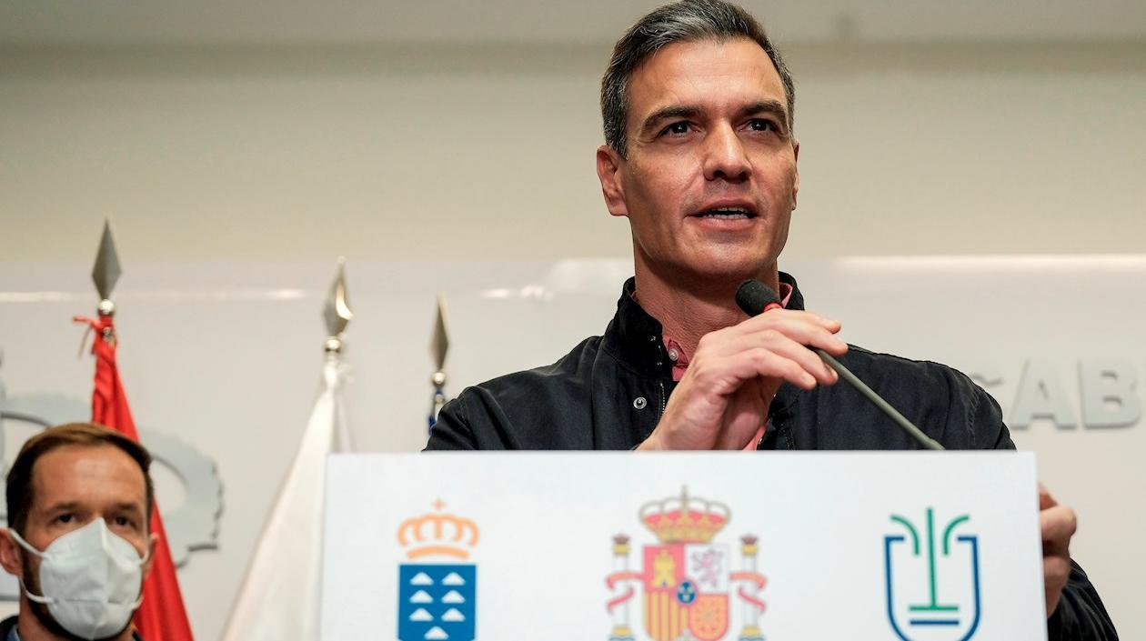 El jefe del gobierno español, Pedro Sánchez