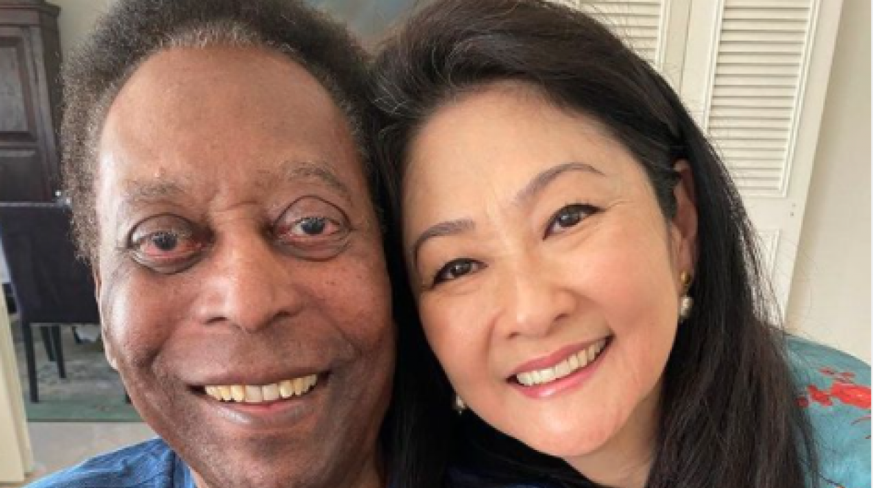 El astro brasileño Edson Arantes do Nascimento 'Pelé'.