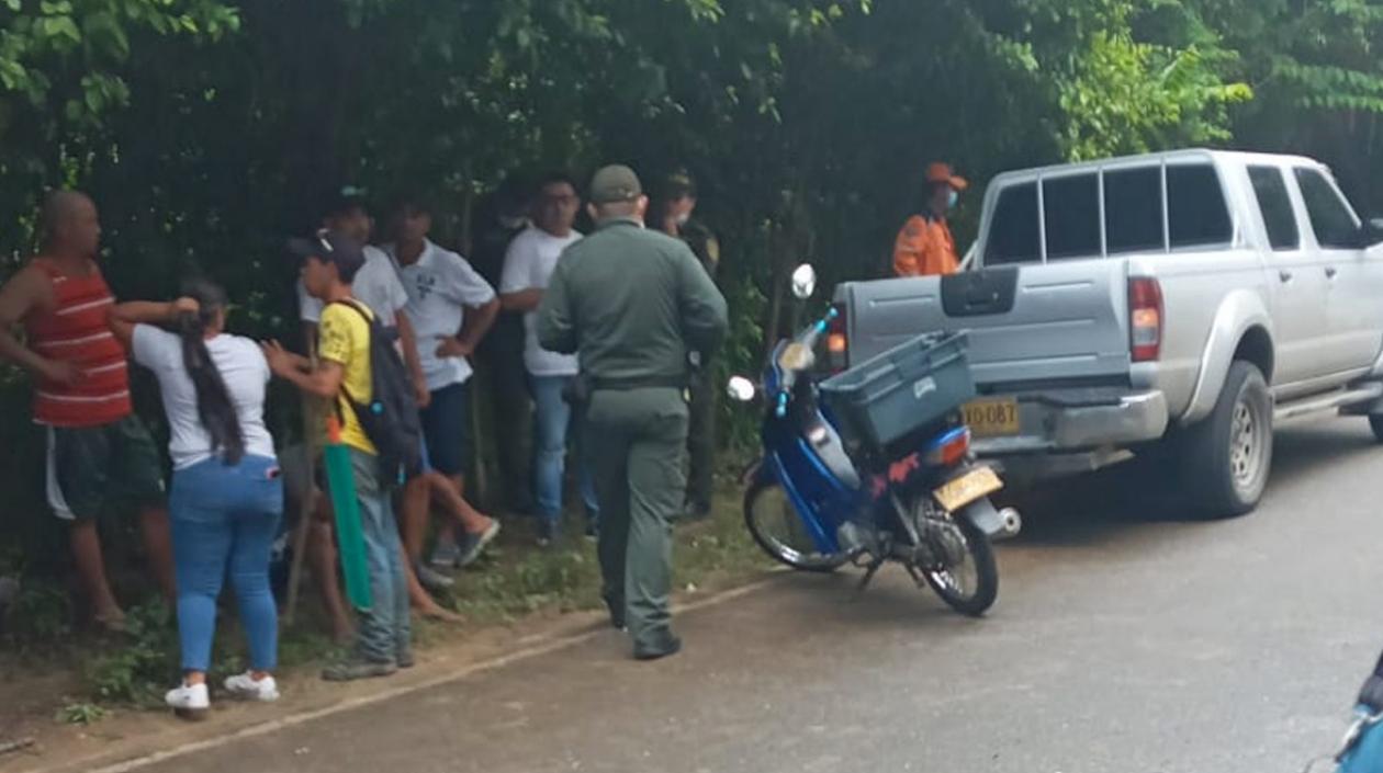 Lugar de los hechos.