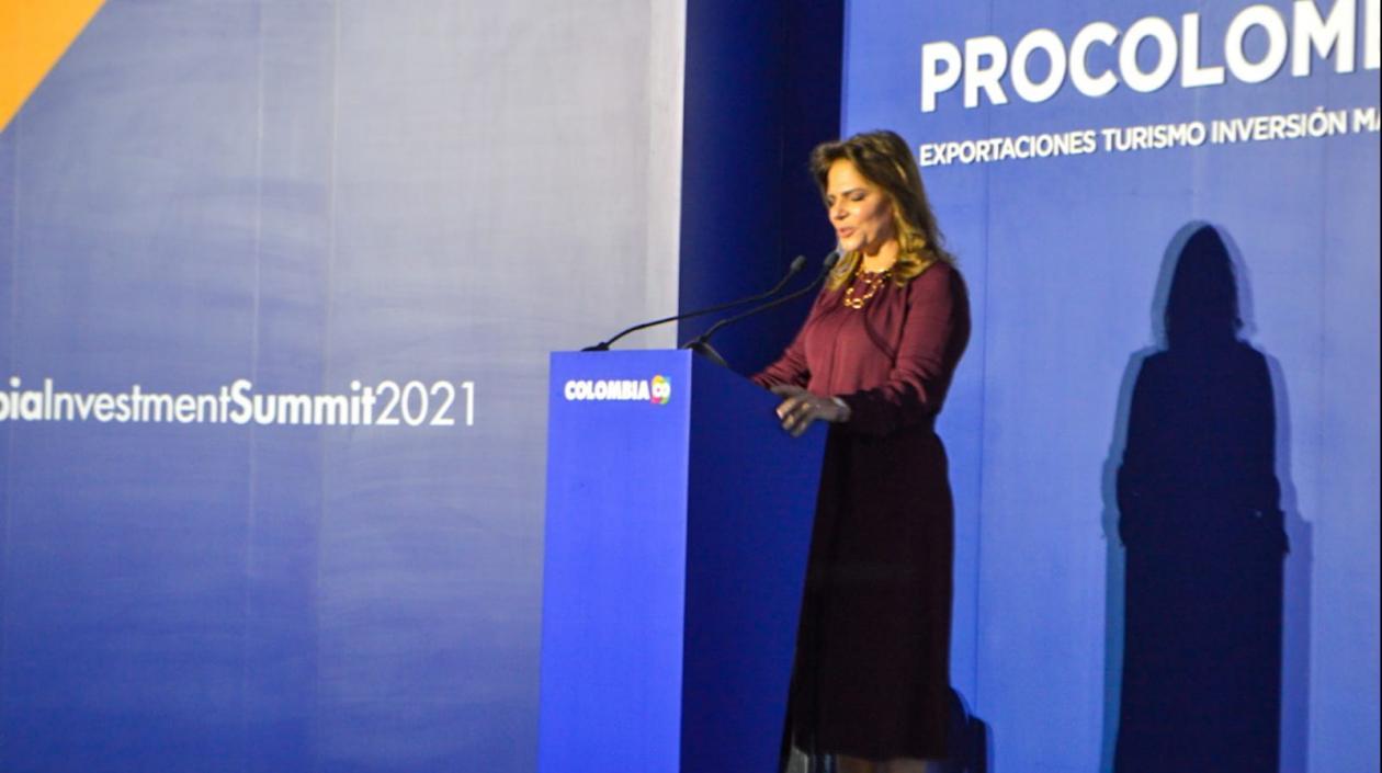 Presidenta de ProColombia, Flavia Santoro.