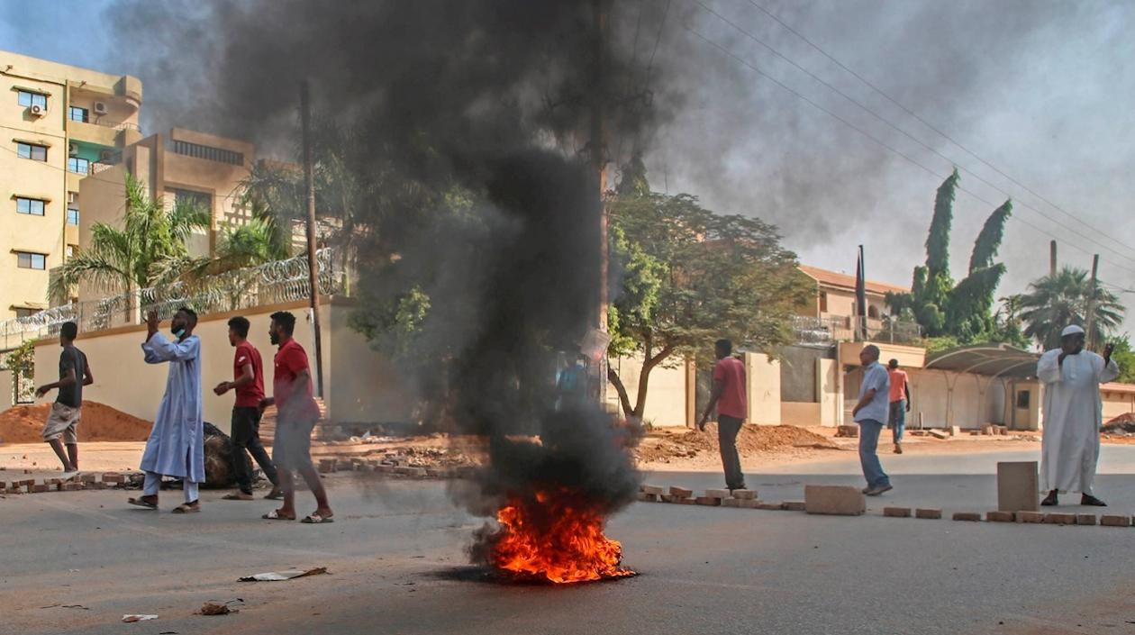 Imagen de las protestas.