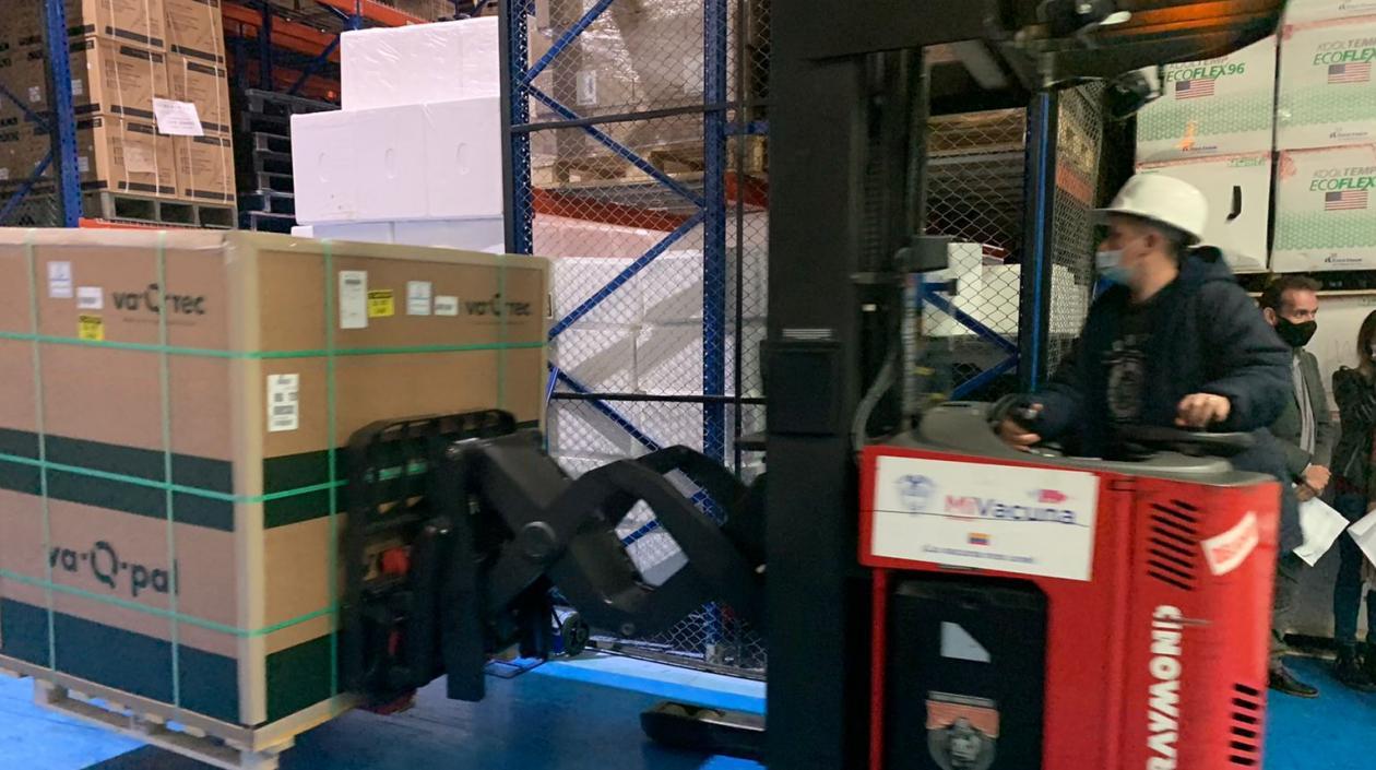 Vacunas de Moderna contra el Covid-19.