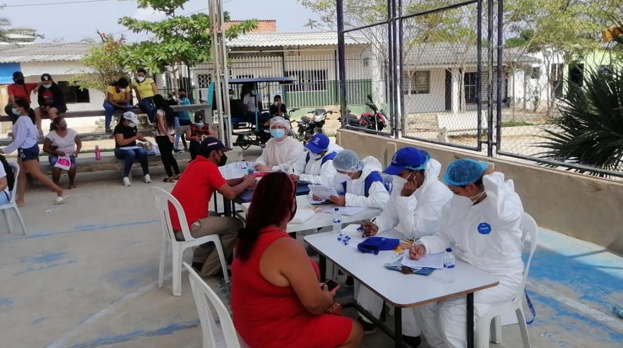 Pruebas de Covid-19 en Atlántico.