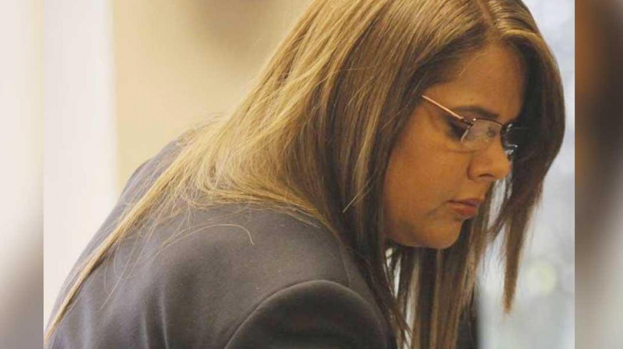 Lucy Luna Albarracín, exesposa del exsenador Iván Moreno Rojas.