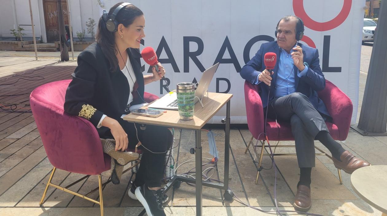 Vanessa De La Torre y Óscar Iván Zuluaga.