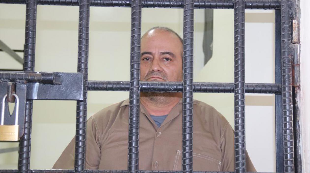 Dairo Antonio Úsuga David, tras las rejas.