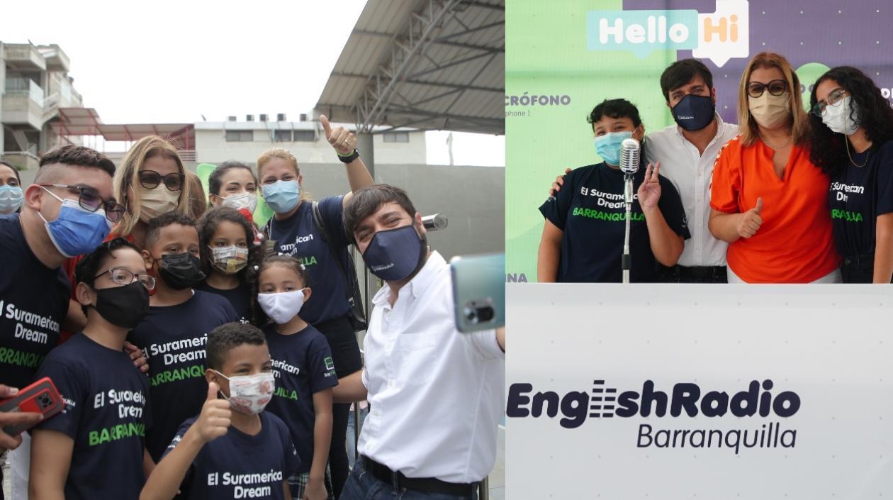 El alcalde Pumarejo enfatizó que este programa ‘Soy Bilingüe’ tiene los recursos garantizados durante los próximos 8 años.