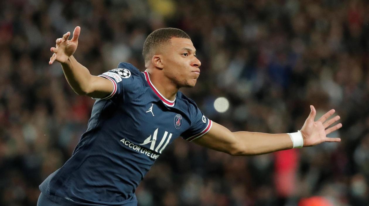 Kylian Mbappé, delantero francés. 