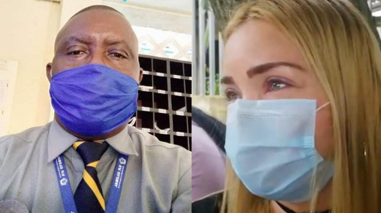 Jesús Clímaco Murillo Mosquera y Marvelis Meza.