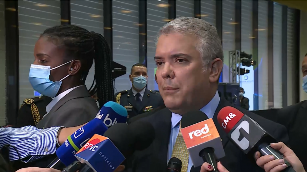 Iván Duque, presidente de Colombia.