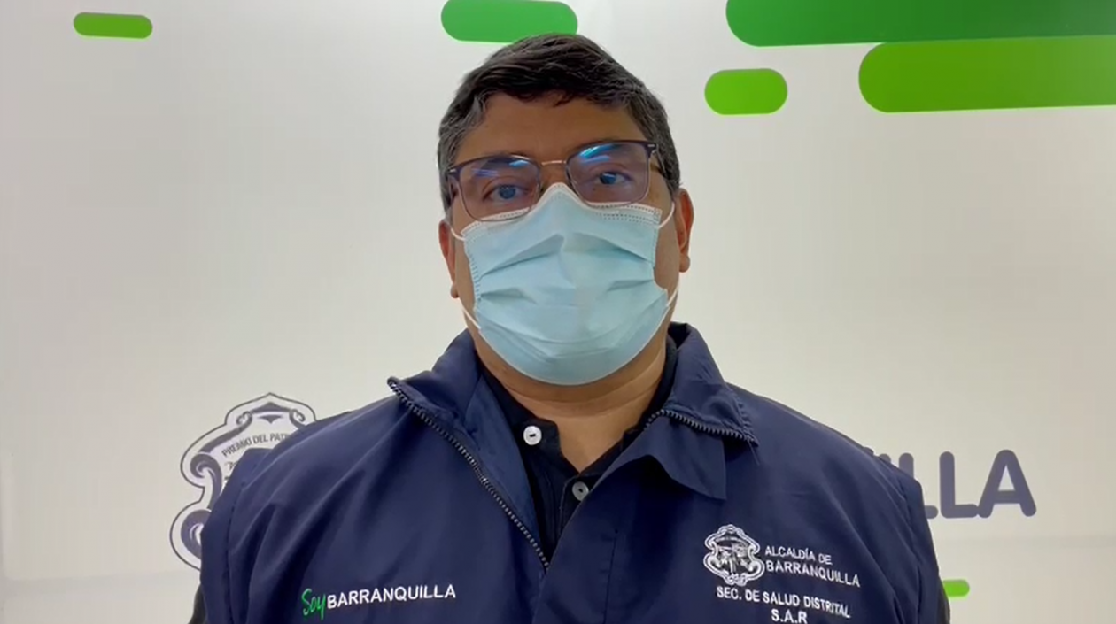 Humberto Mendoza, secretario de Salud de Barranquilla.