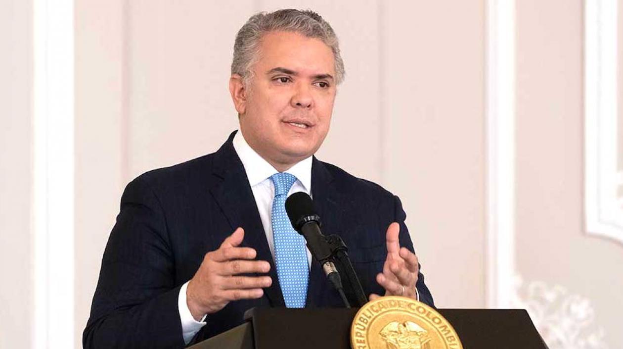 Iván Duque, Presidente de Colombia.