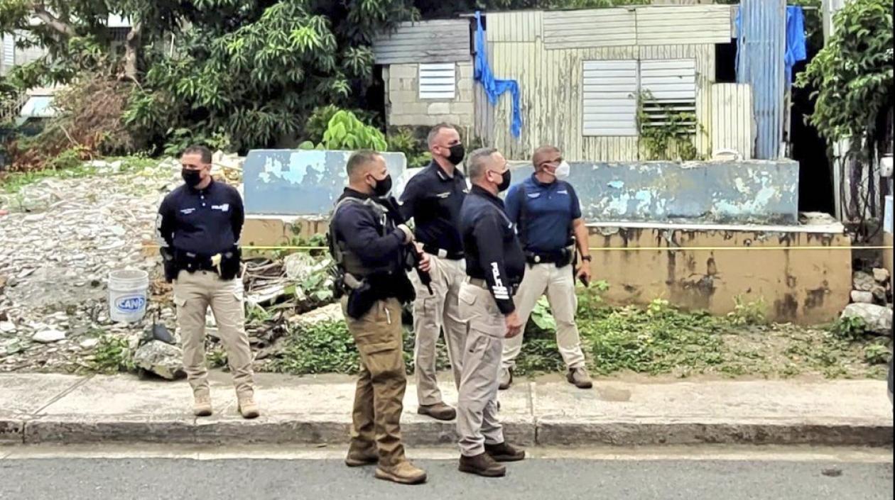 La presencia en las calles de los policías es escasa.