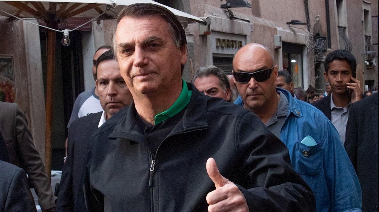El presidente brasileño, Jair Bolsonaro.