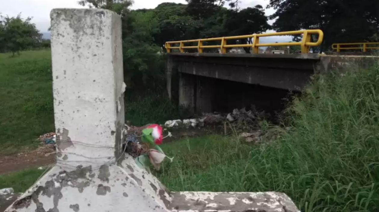 Lugar donde lo encontraron.