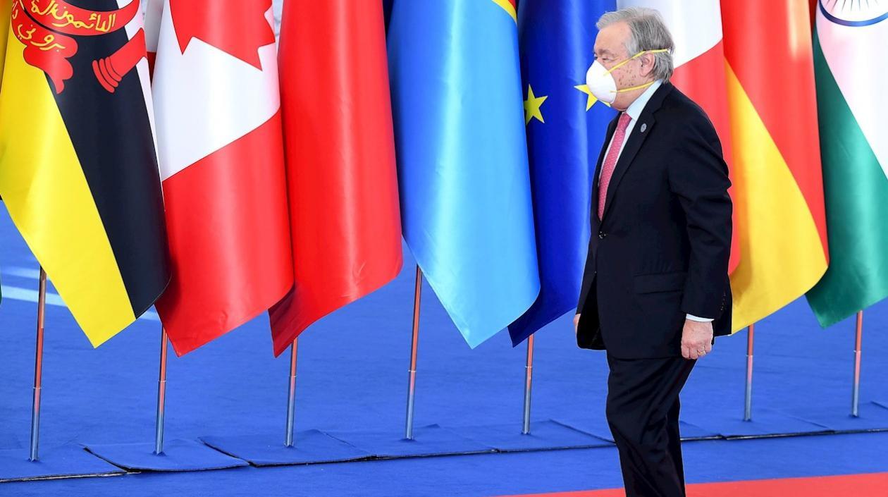 El secretario general de la ONU, António Guterres.