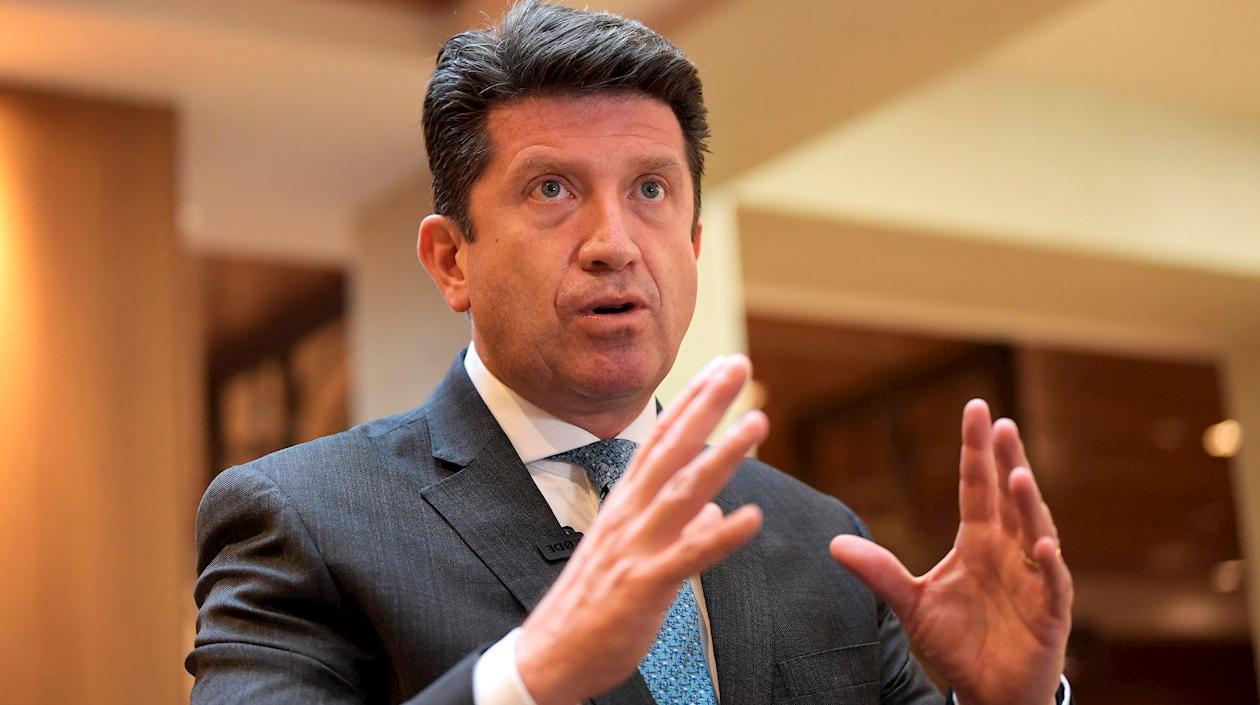 El Ministro de Defensa, Diego Molano.