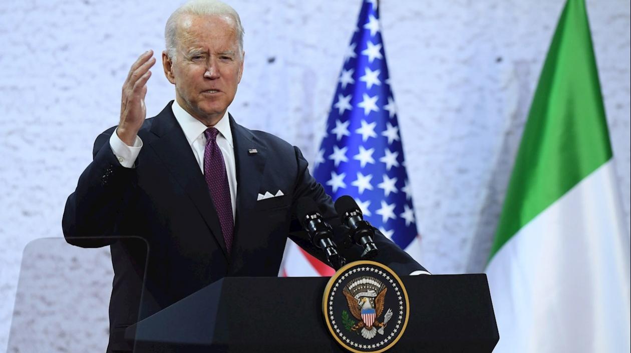 El presidente de Estados Unidos, Joe Biden.
