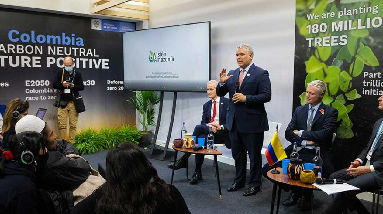 El Presidente Iván Duque valoró la alianza de Colombia con Alemania, Noruega y Reino Unido.