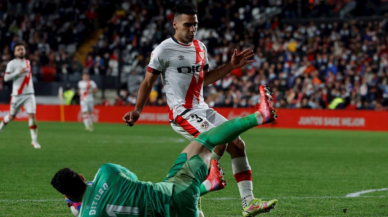 El colombiano Radamel Falcao García.