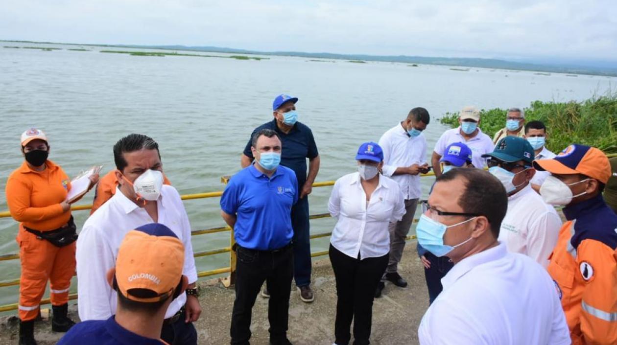 Visita al embalse de El Guájaro.