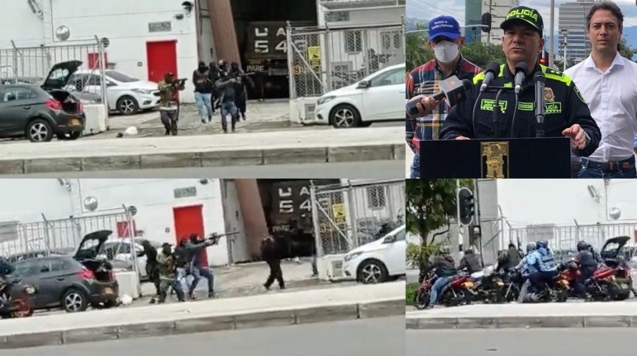 Los hombres salieron huyendo, no robaron y la Policía capturó a 11.