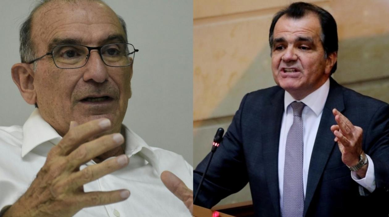 Humberto De La Calle y Óscar Iván Zuluaga.