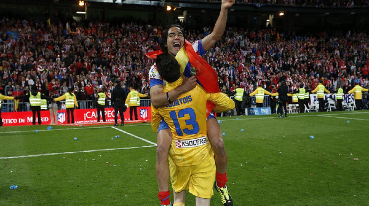 El colombiano Radamel Falcao.