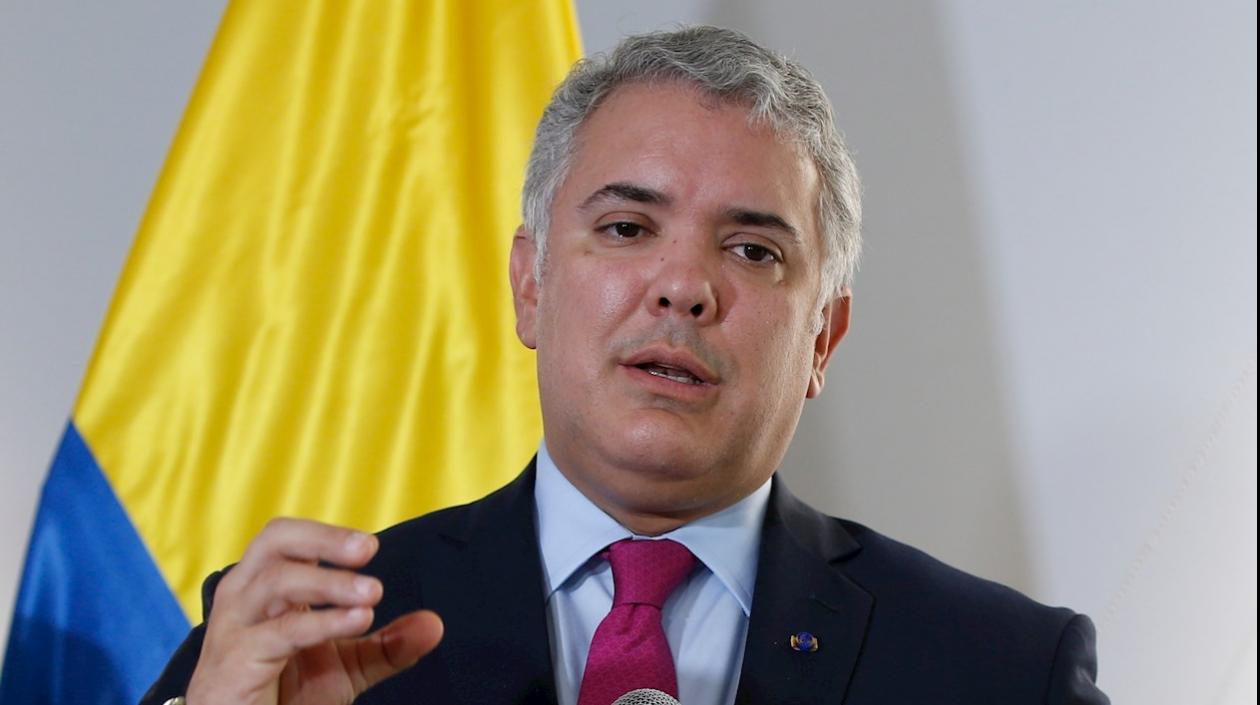 El Presidente de la República, Iván Duque.