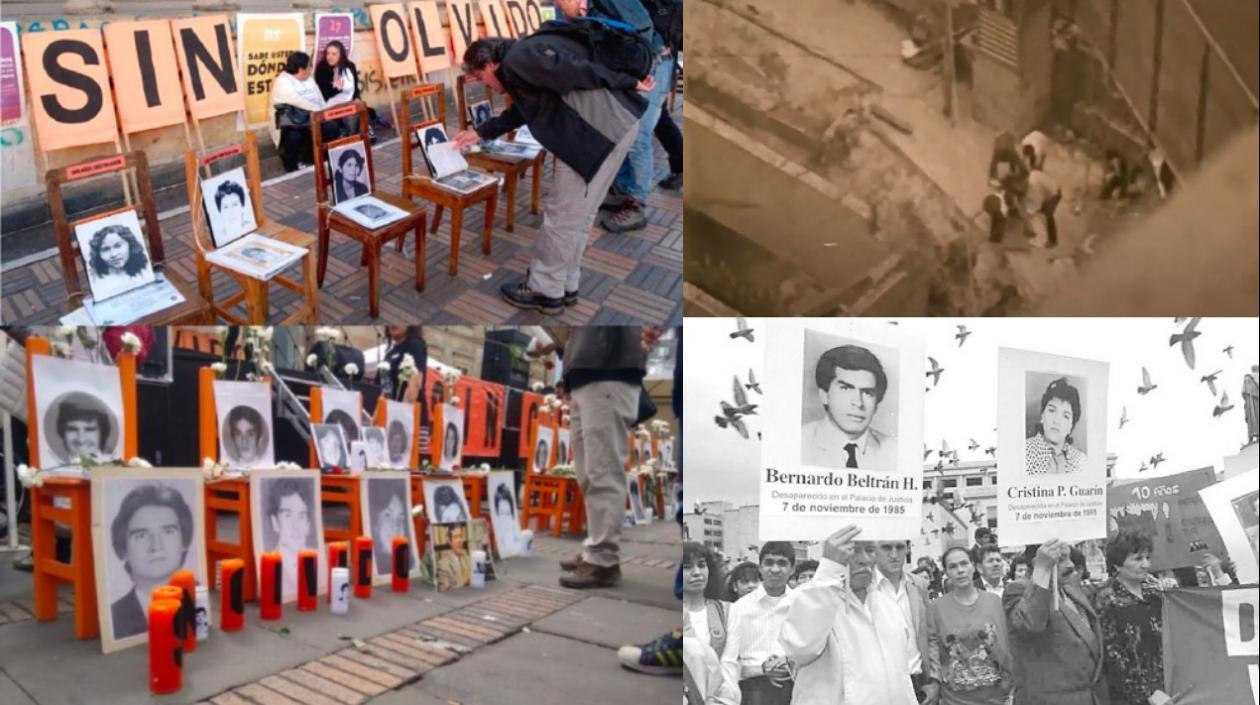 Homenajes por el Holocausto del Palacio de Justicia