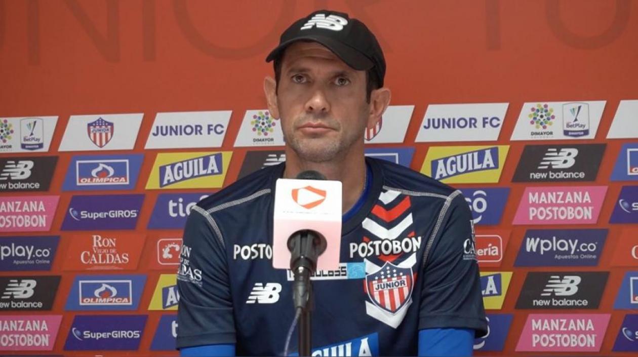 Arturo Reyes, técnico de Junior. 