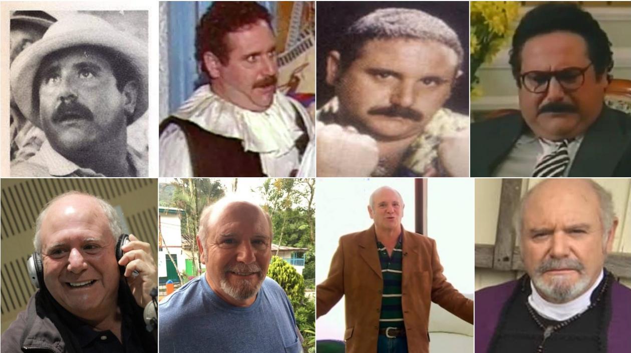 Distintas etapas de la vida de Diego Camacho, actor fallecido a los 63 años.