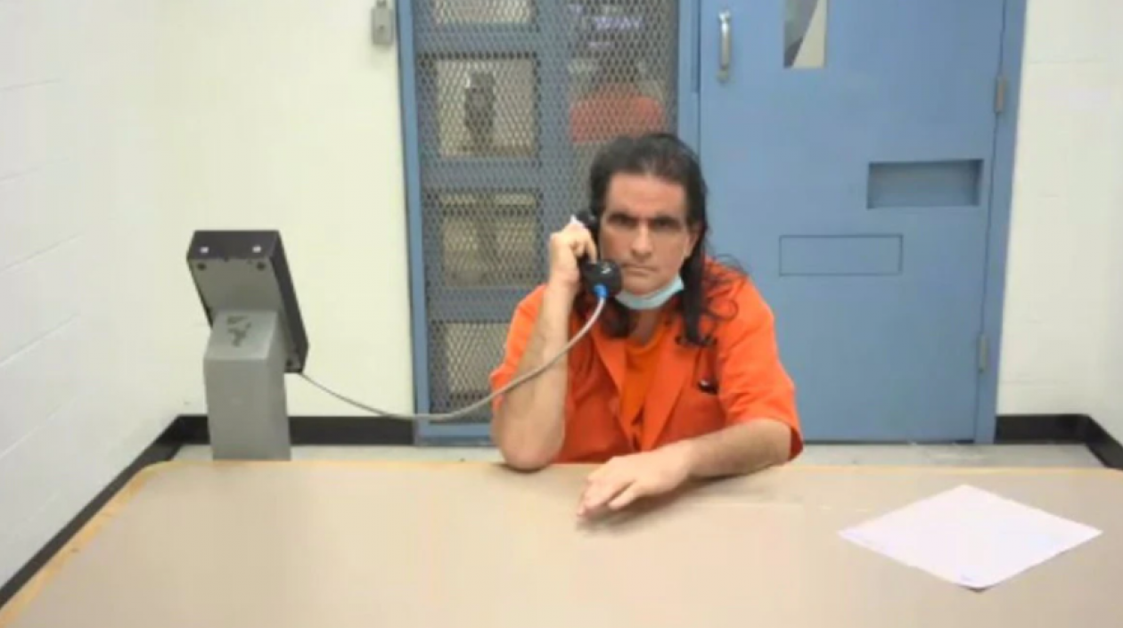 Alex Saab durante una de las audiencias.