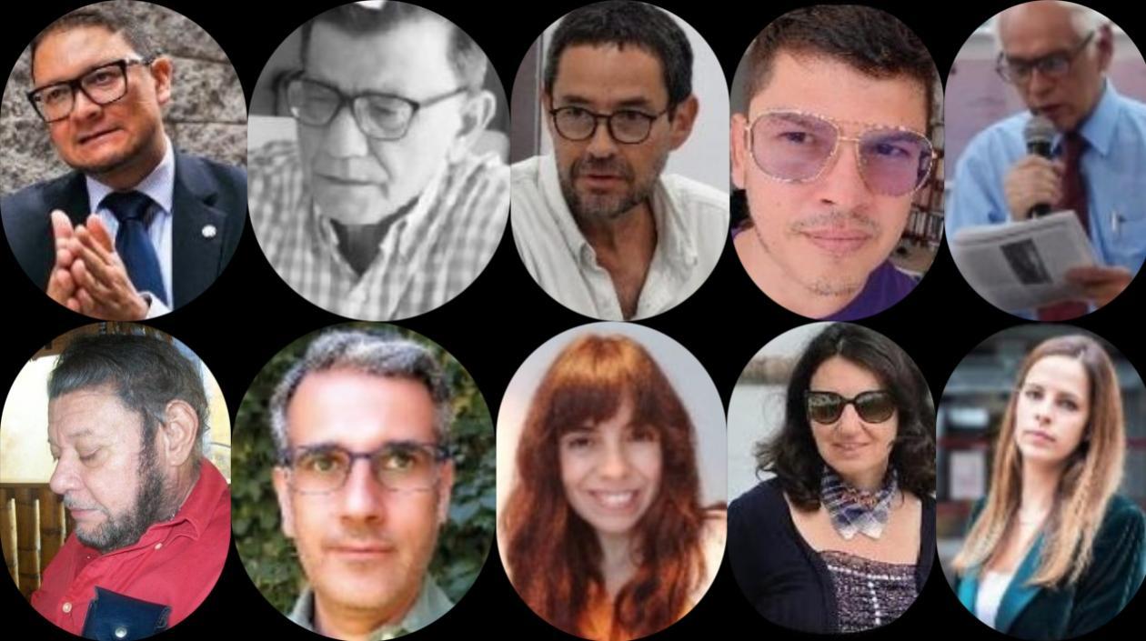 Los participantes del Foro que rinde homenaje al maestro Nelson Barros Cantillo.