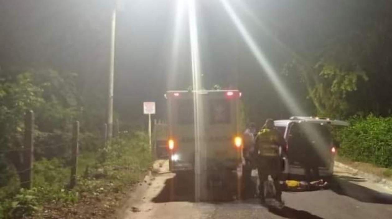 Lugar de los hechos.