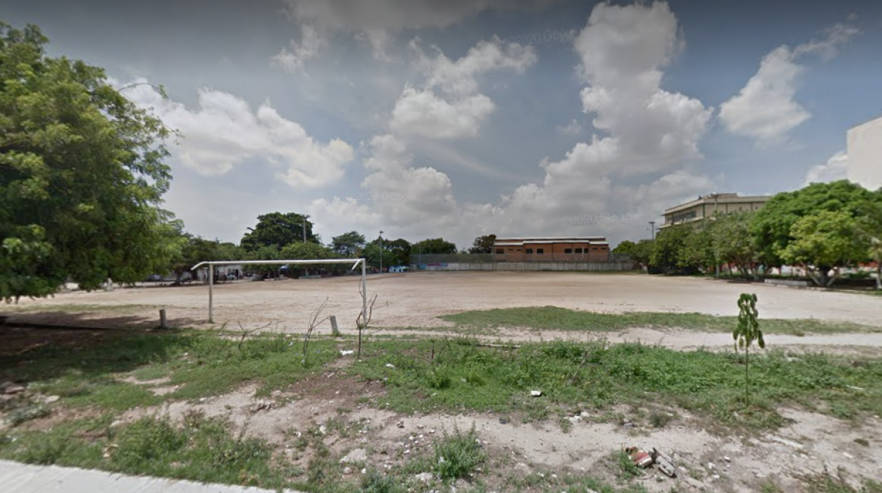 Cancha del barrio San Isidro.