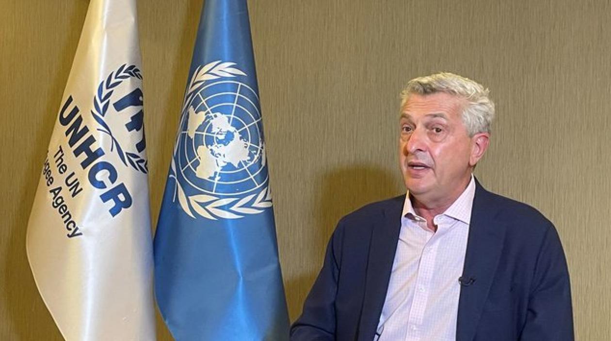 Filippo Grandi, alto comisionado de las Naciones Unidas para los Refugiados (Acnur).