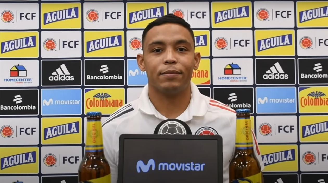 Luis Fernando Muriel, jugador de la Selección Colombia. 