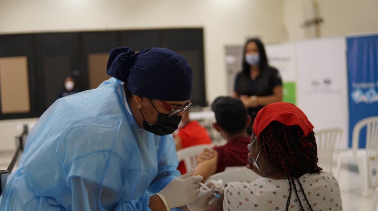 Vacunación en Barranquilla.