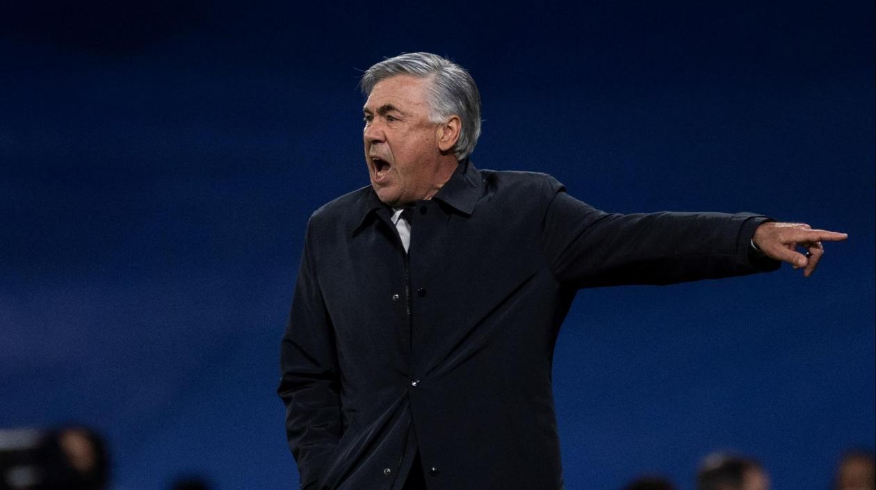 Carlos Ancelotti, técnico del Real Madrid. 
