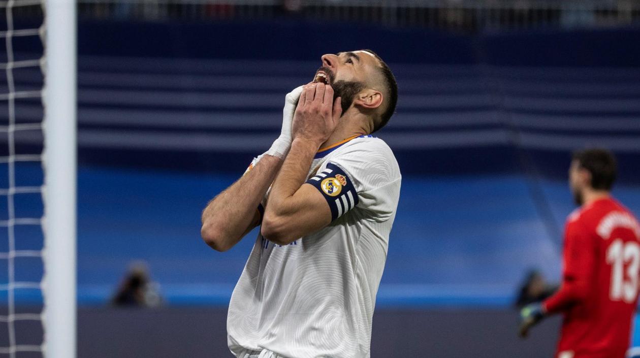 Karim Benzema, delantero francés. 