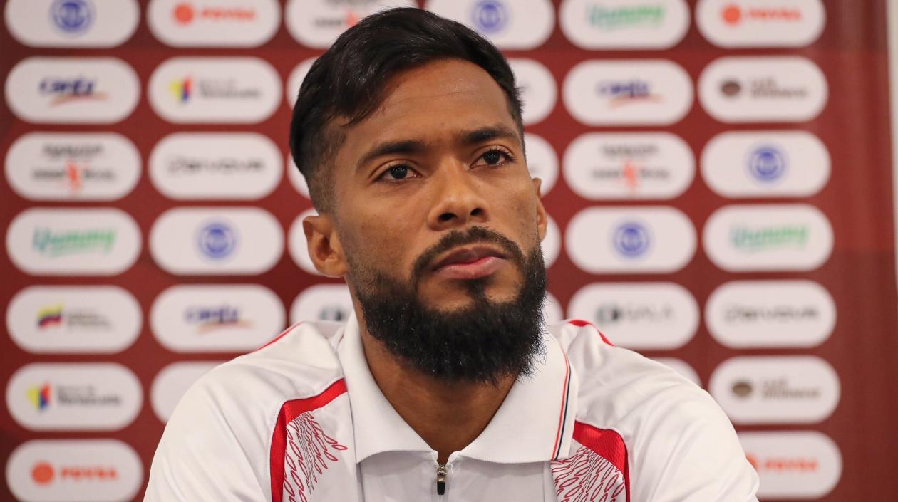 Luis 'Cariaco' González, jugador de Junior y la Selección Venezuela. 