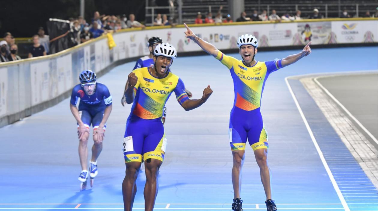 Colombia tuvo un dominio arrasador durante las competencias de pista. 