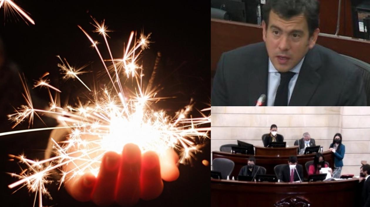 La iniciativa contempla un control efectivo a la pólvora en Colombia.