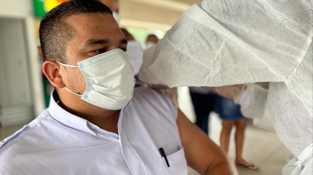 Vacunación en Transmetro