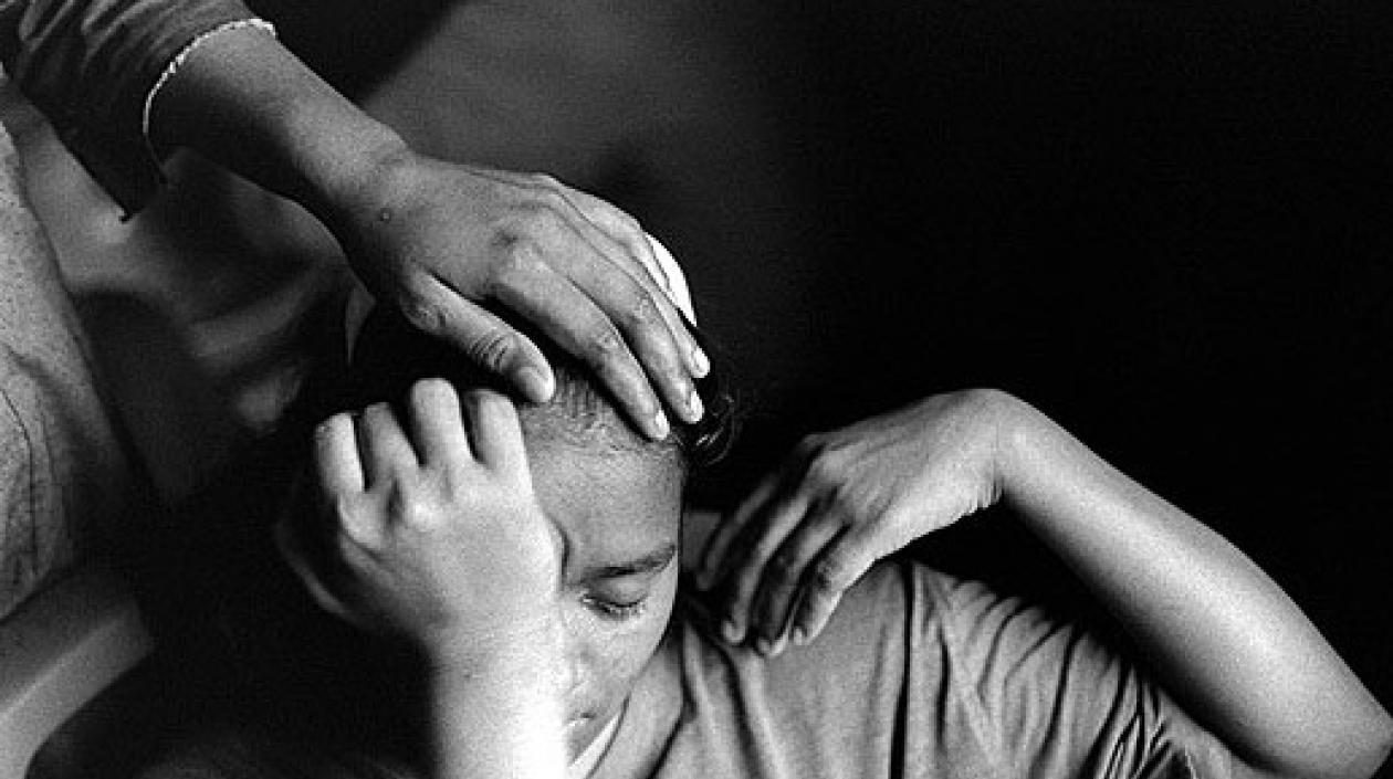 Ilustración violencia contra los niños