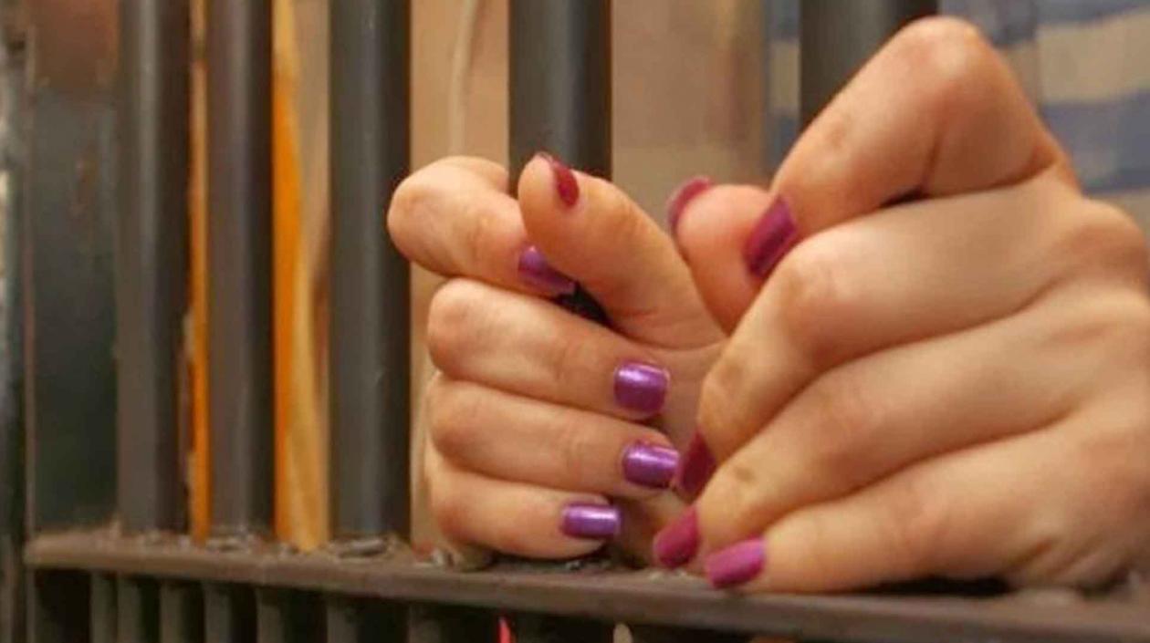 La mujer fue asegurada en centro carcelario. 