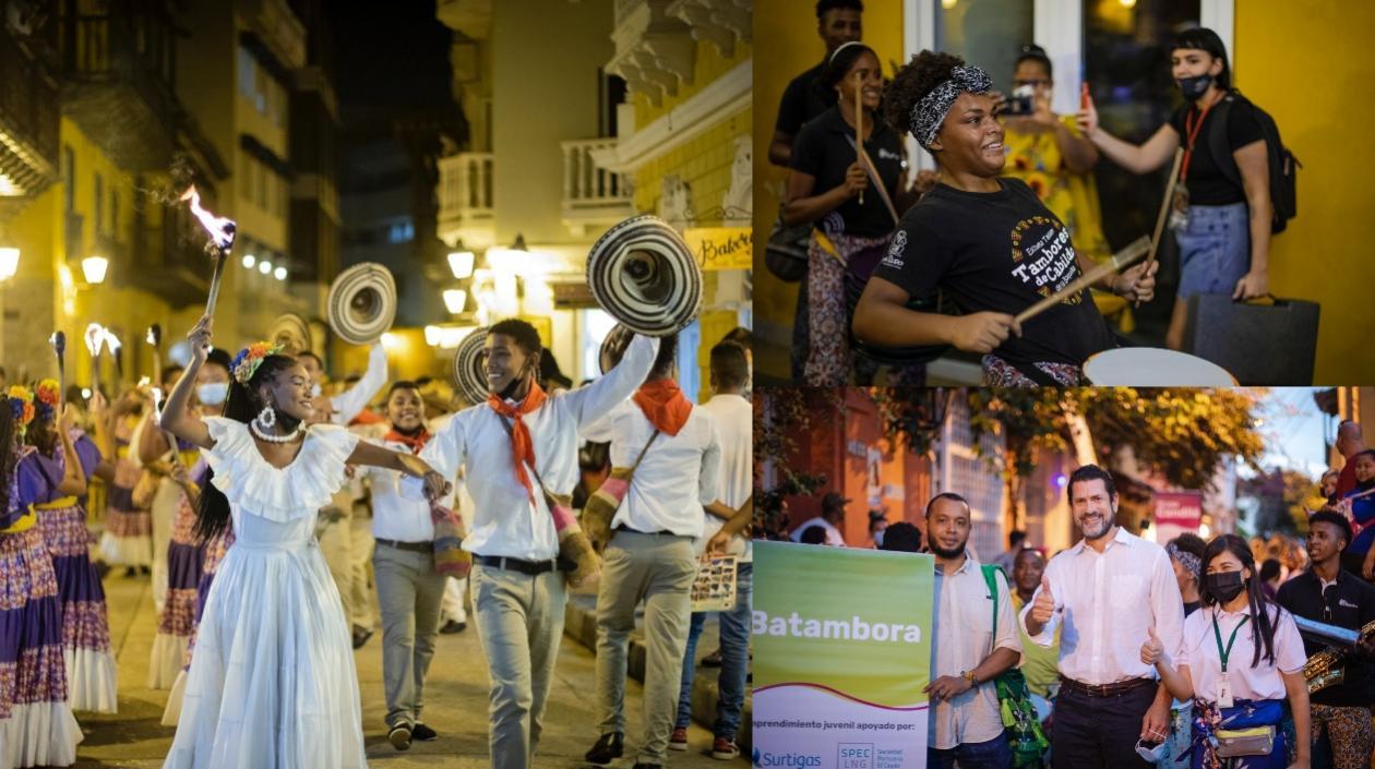 Muestra del programa Impulso Joven de  la Fundación Promigas, con el respaldo de Surtigas y SPEC LNG.