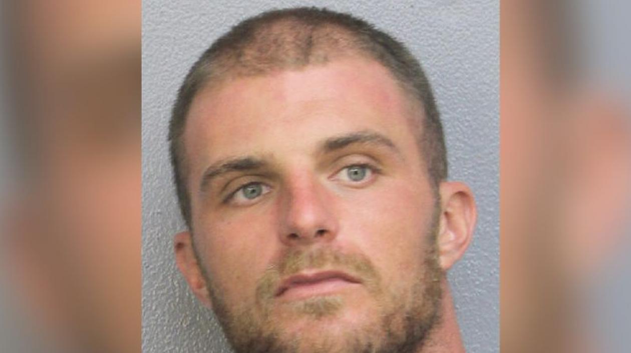 Brendan Evans, el agresor.