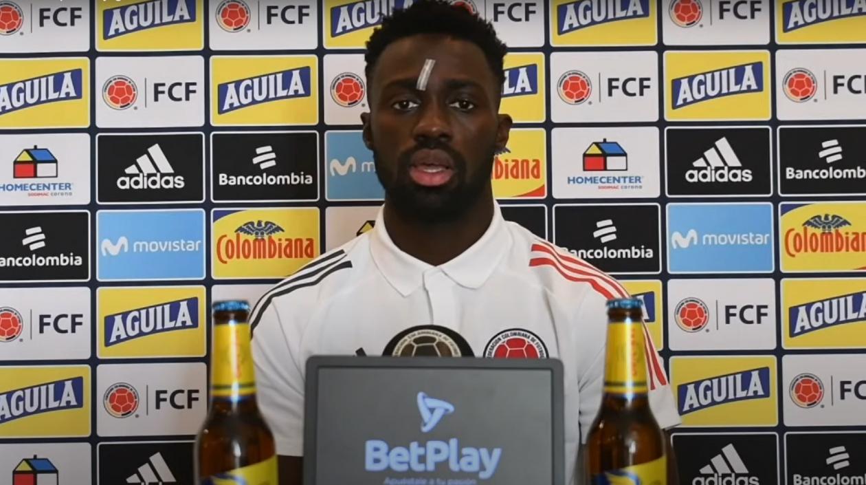 Davinson Sánchez, jugador de la Selección Colombia. 